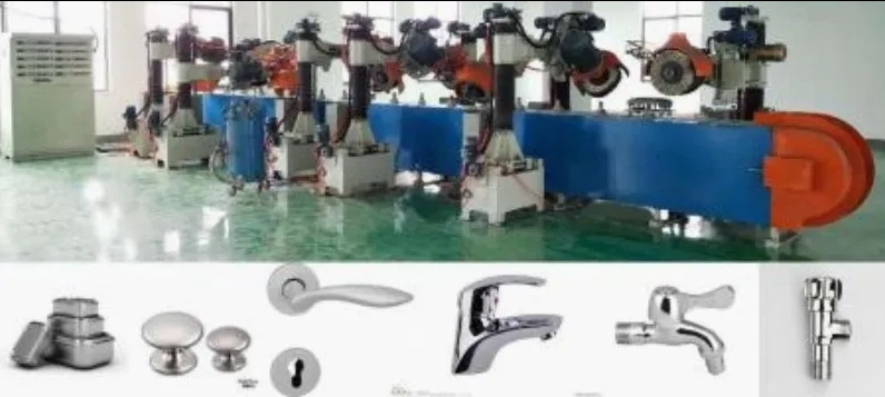 conveying type automatic polishing machine