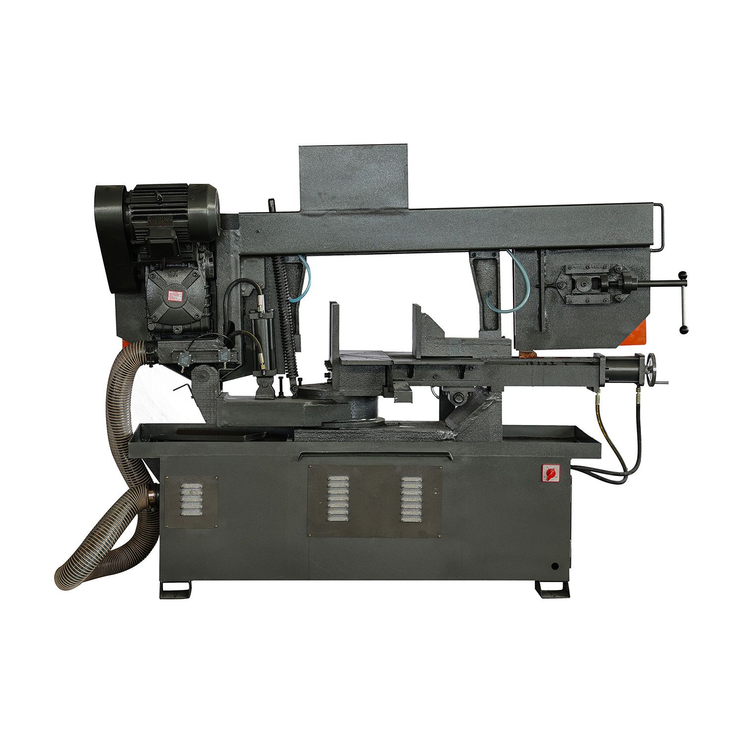 Gz-330 Angle Bandsaw with Semi Automatic Feed Sawing Machine