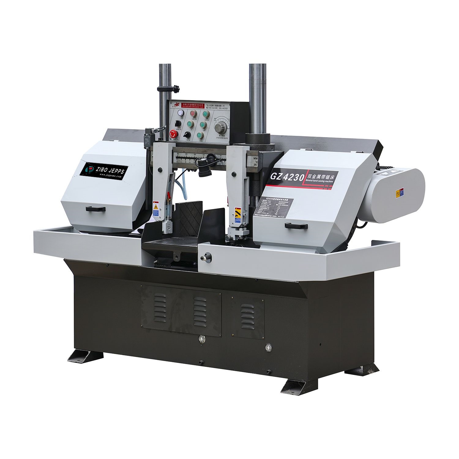 Gz4230 Metal Semi Automatic Metal Cutting Band Saw Machine