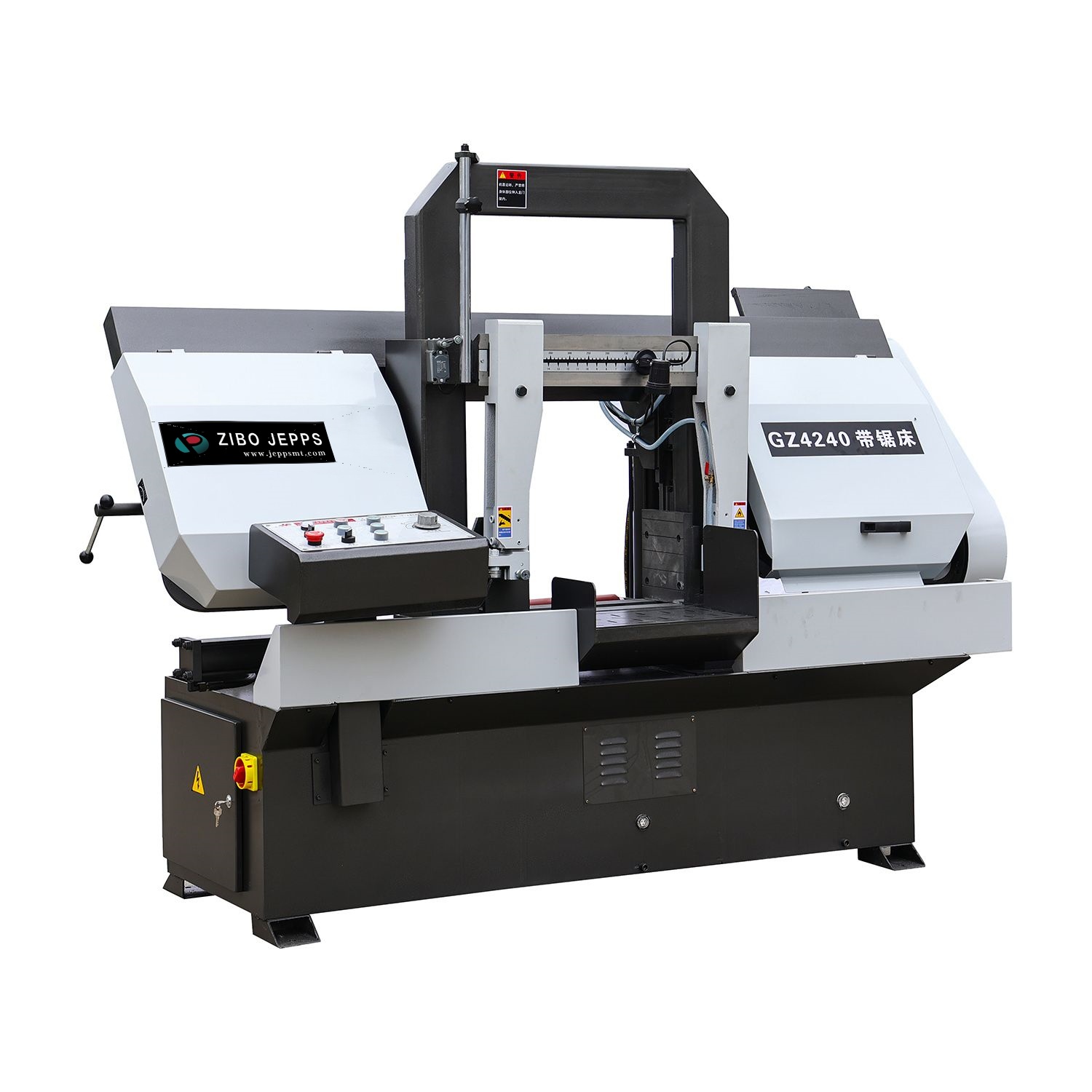 Gz4240 Metal Steel Bar Rebar Cutting Band Saw Machine