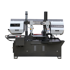 G-260 Angle Bandsaw with Semi Automatic Feed Sawing Machine