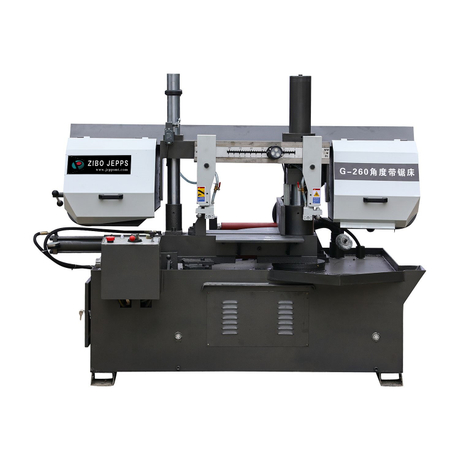 G-260 Angle Bandsaw with Semi Automatic Feed Sawing Machine