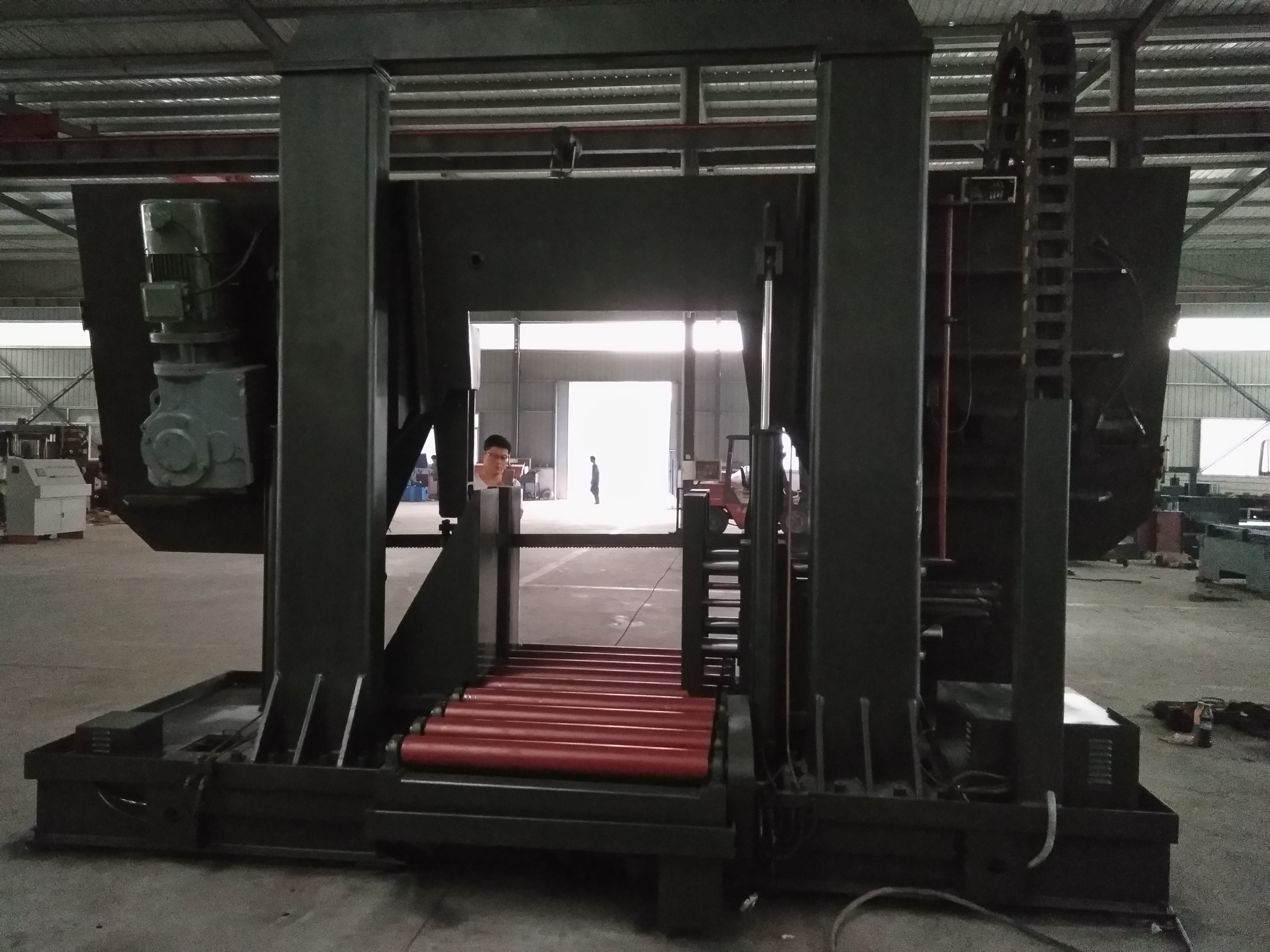 GZ42100 Scissor-type Horizontal Straight Cutting Band Saw Machine 