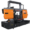 G-700 Large Miter Band Saw Machine Hydraulic Tension 7.5kW Motor Rotary-Angle Cutting 