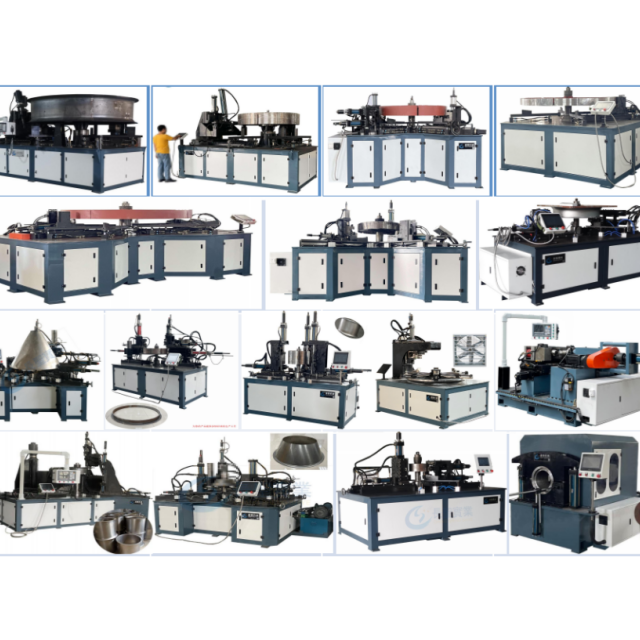 Jepps Professional Automatic Hydraulic Metal Round Tabletop Plate Flanging Machine