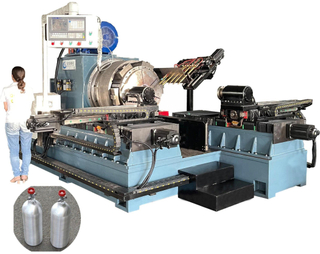 SD-GX-400 PLC controlled pipe end swaging machine