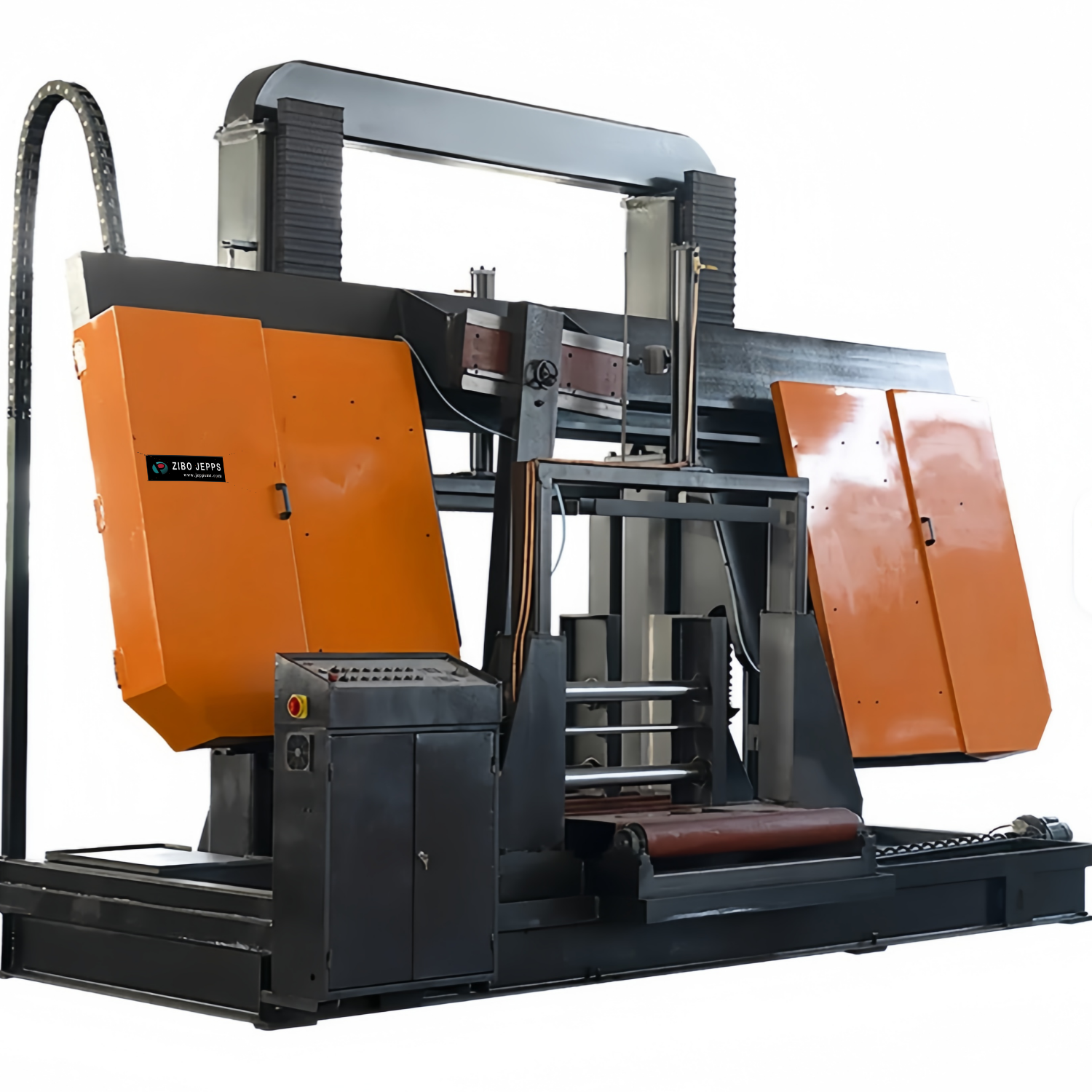 GZ42150 Industrial Semi-Automatic Band Saw Machine High-Speed Precision Metal Cutting with Gear Core Components