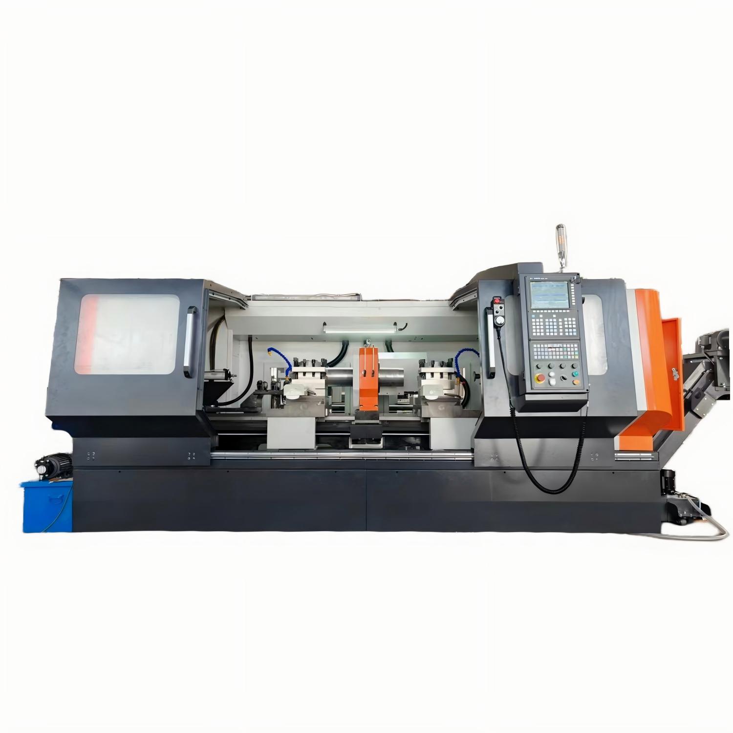 STC Seris Double-head Lathe Machine for Mass Production of Shafts & Discs