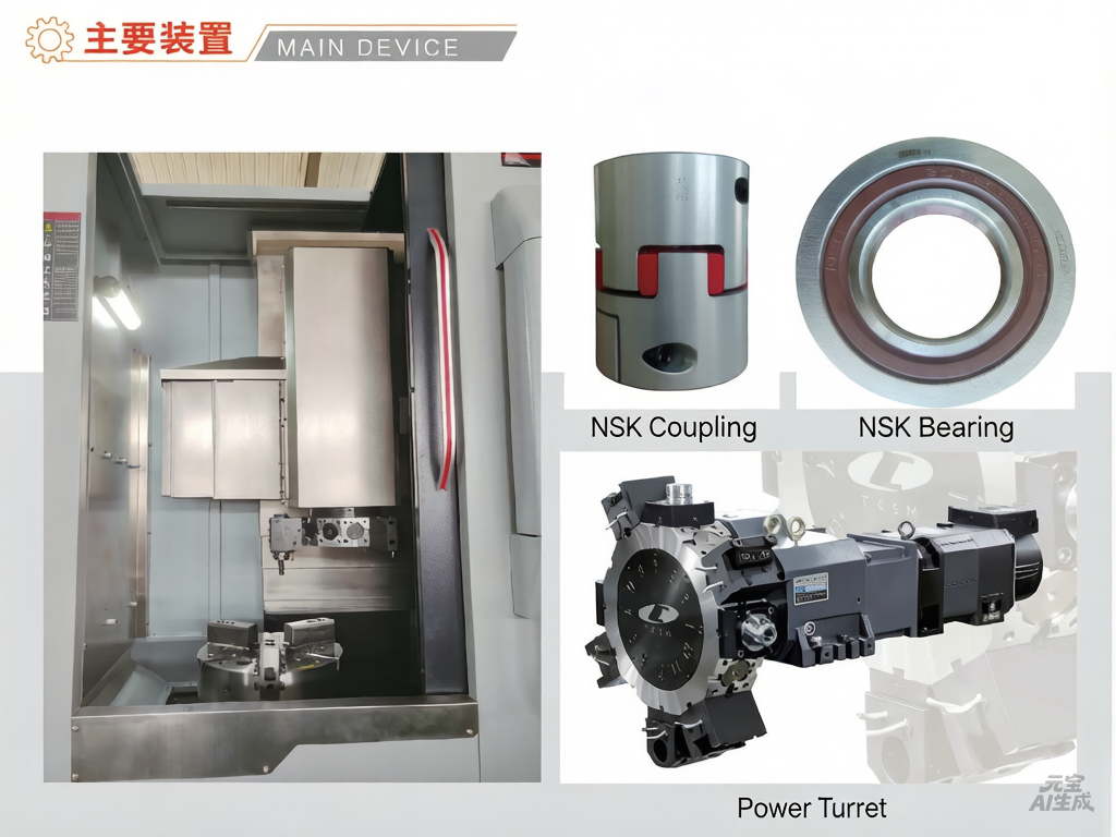 V600.S High-Speed Precision CNC Vertical Lathe