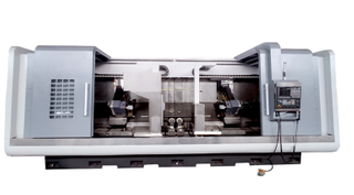 STC Seris Double-head Lathe Machine
