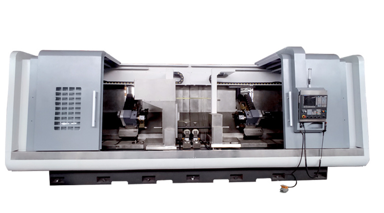 STC Seris Double-head Lathe Machine for Mass Production of Shafts & Discs